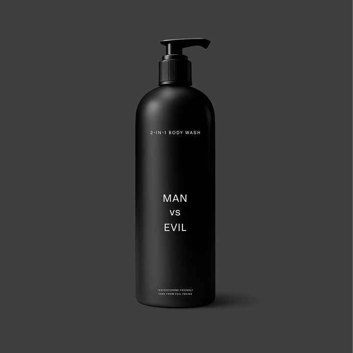 Man vs. Evil - Essentials Kit - 2-in-1 Body Wash